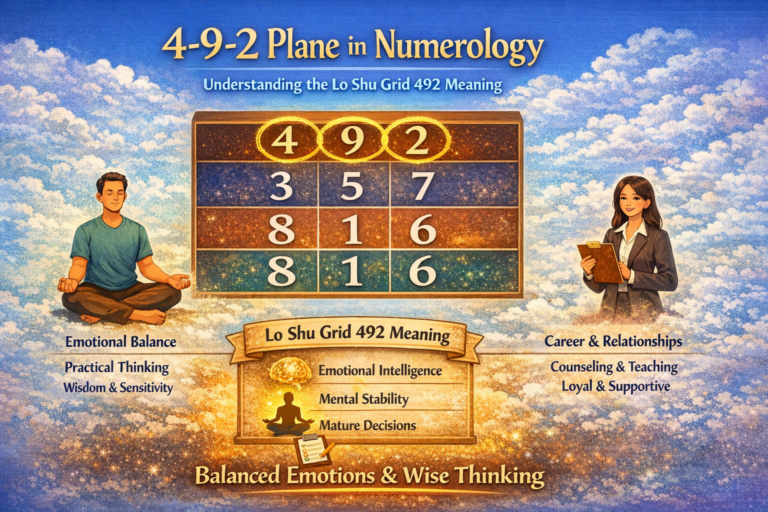 492 plane in numerology